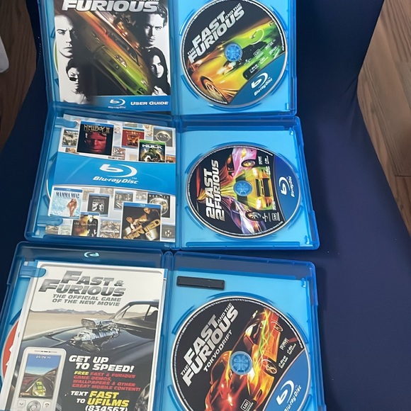 The Fast and the Furious Trilogy (Blu-ray Disc, 2009, 6-Disc Set) - Picture 4 of 4